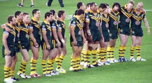 Kangaroos vs New Zealand @ Canberra Stadium